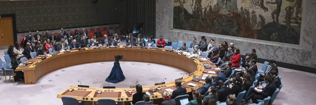 25.03.2024: UN-Sicherheitsrat beschließt Waffenstillstands-Resolution ohne Veto der USA